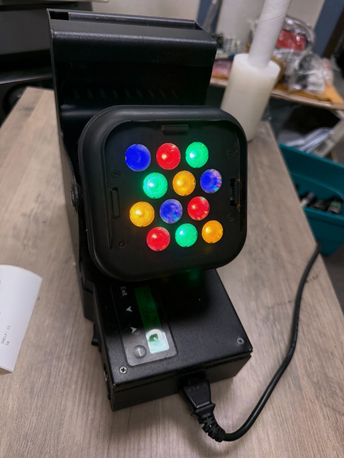 Chroma-Q CHCCRGBA Uplight Color Charge Plus Multicolor LED DMX repair Works