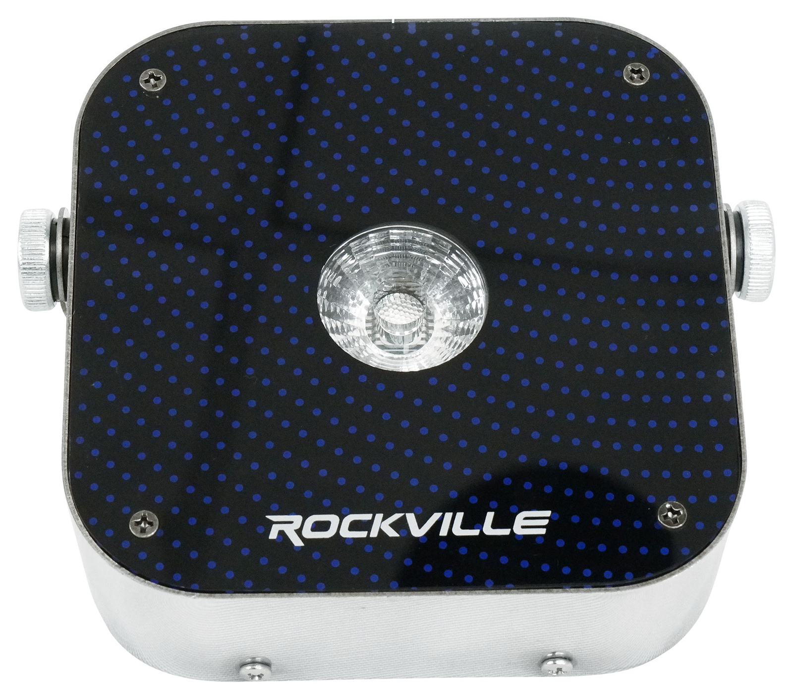 Rockville MINI RF1 V2 RGBWA+UV DJ/Party LED Wash Light+4ch RF Long Range Remote