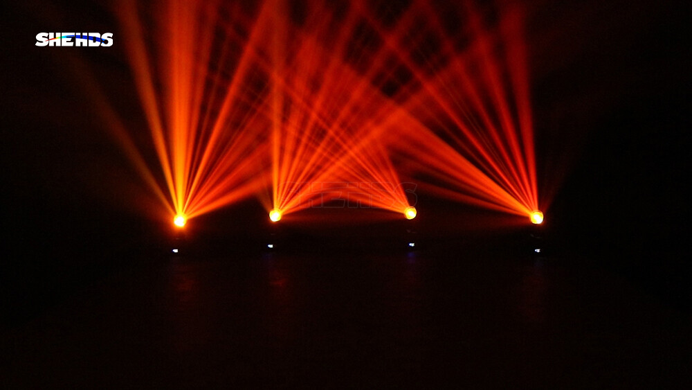 SHEHDS 2PCS 10R 275W Bulb Beam Moving Head Light DMX 512 For DJ Disco Stage