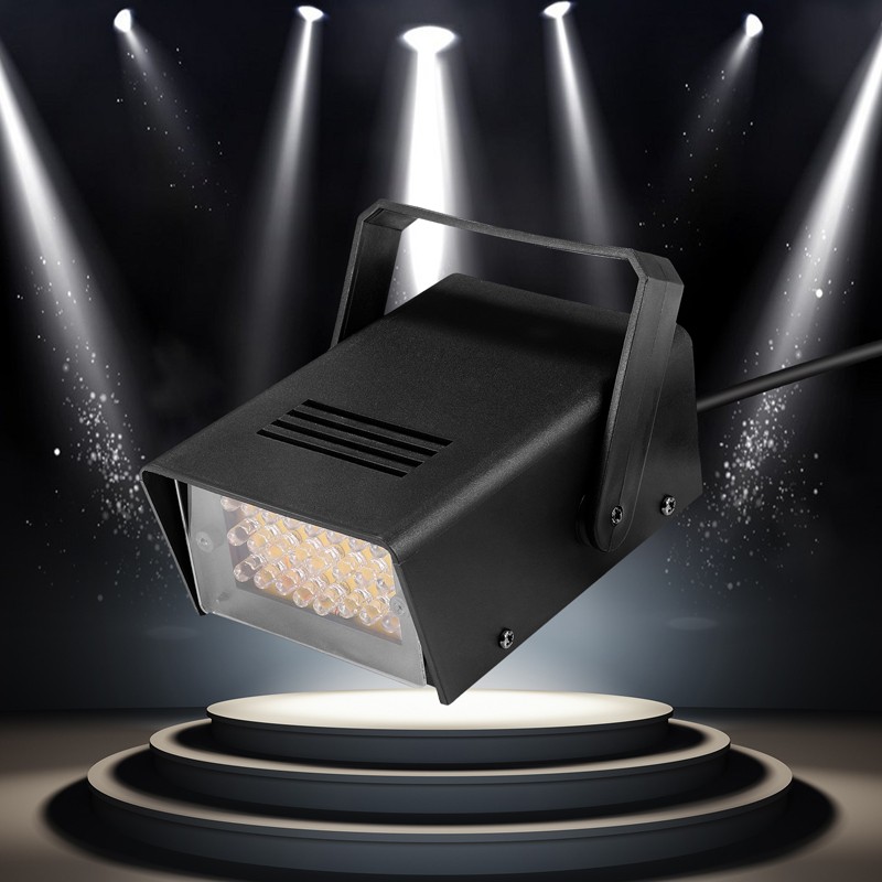 Disco Party Led Strobe Lights DJ 24 LED Flash Stage Light Christmas Xmas Rave