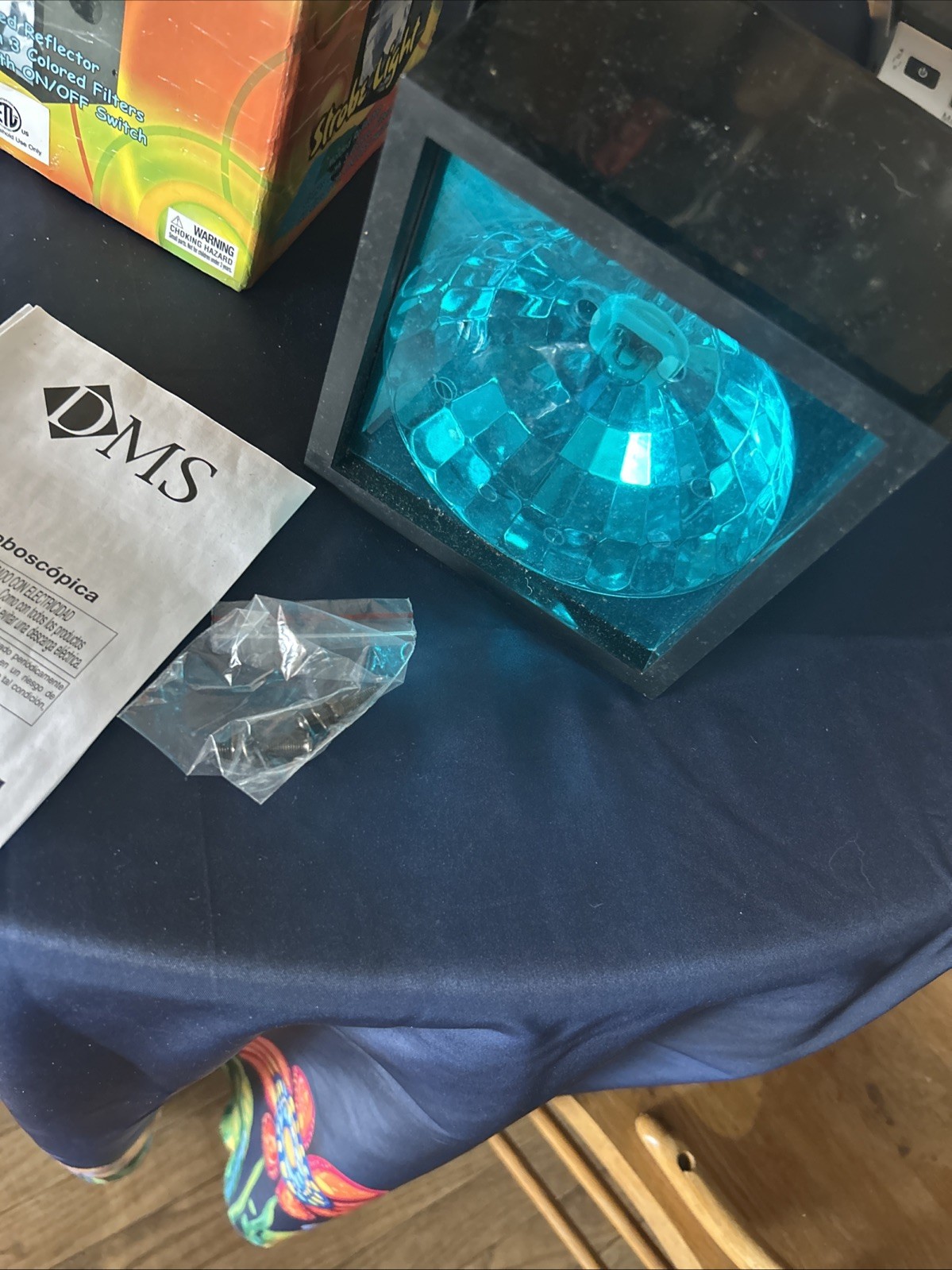 Vintage Strobe Light Retro Old School DMS