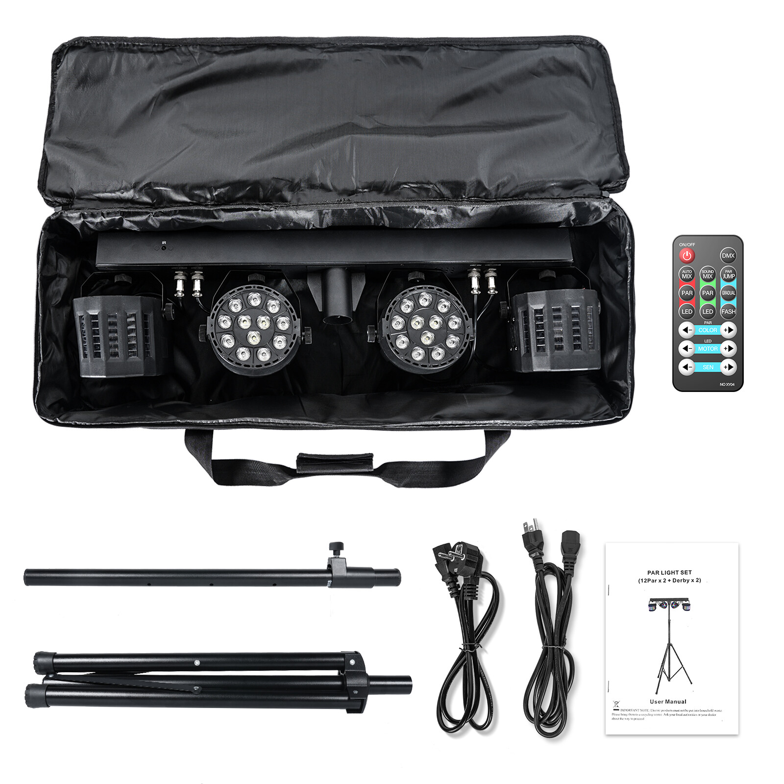 DJ Stage Moving Head Light with Stand DMX Control for Party Wedding Event