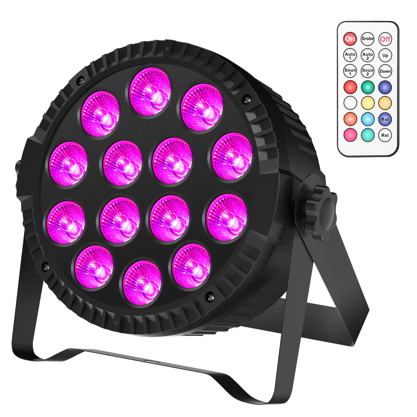 150W 14LED PAR Can Light RGBW Club Party Show Disco Wall Wash Lighting DMX 8CH