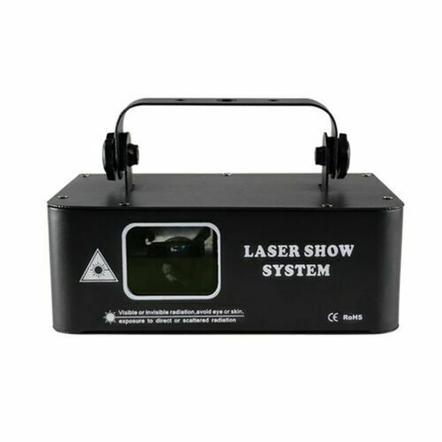 500mW LED RGB Laser Remote DMX Beam Projector Sound Scan Strobe DJ Stage Lights