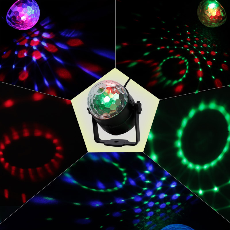 New Mini Laser Stage Light LED Lighting Projector Moving DJ Party Christmas Lamp