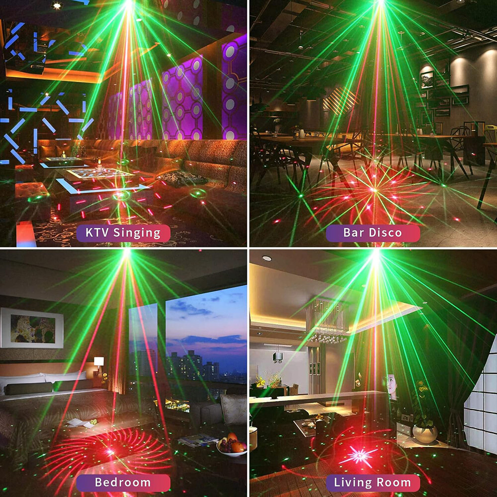LED Strobe Light Flash Light Disco DJ Club Halloween Party Stage White Lighting