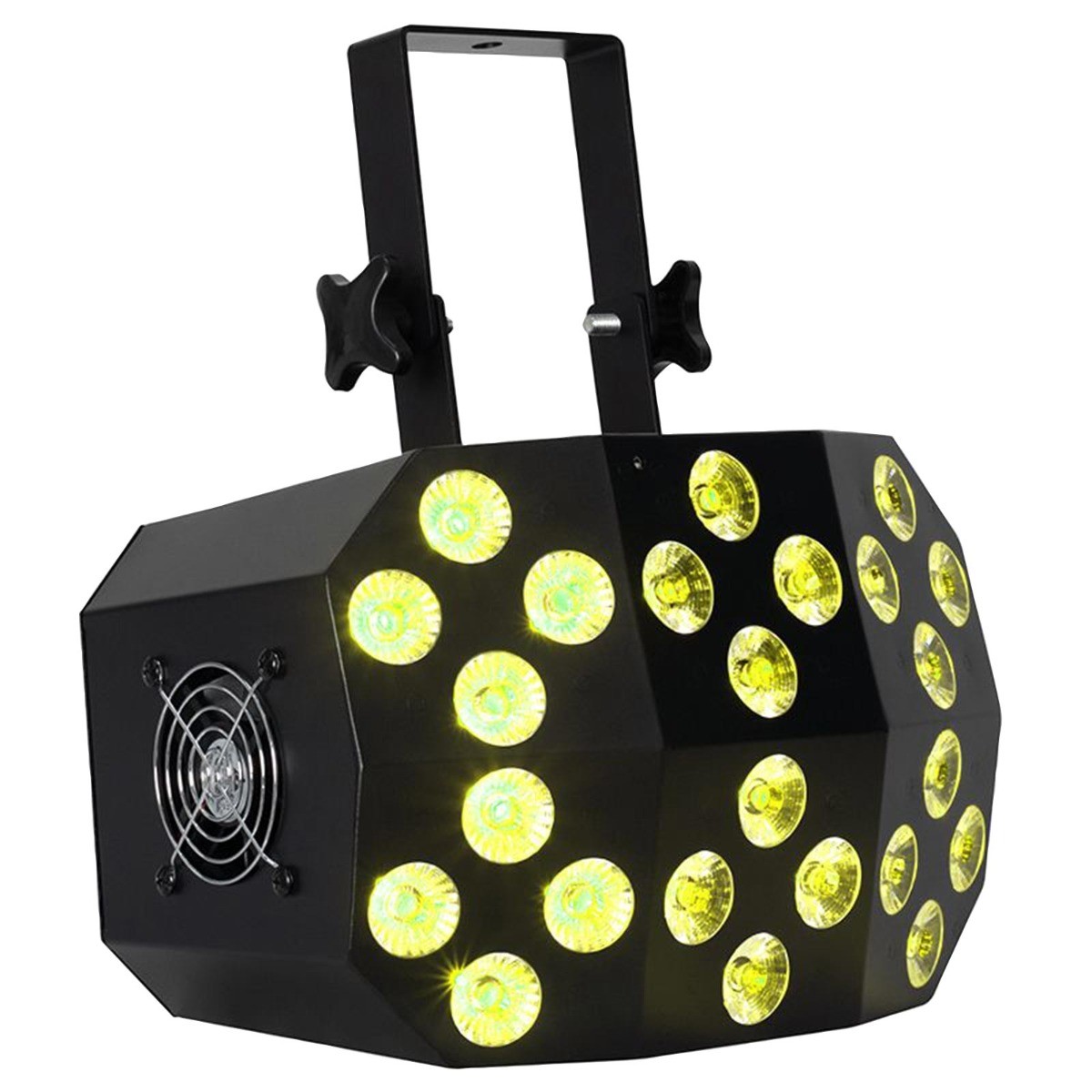 Eliminator Lighting Mega Wash 24 24 x 10W 6-in-1 Hex RGBWA+UV LED Wash Light