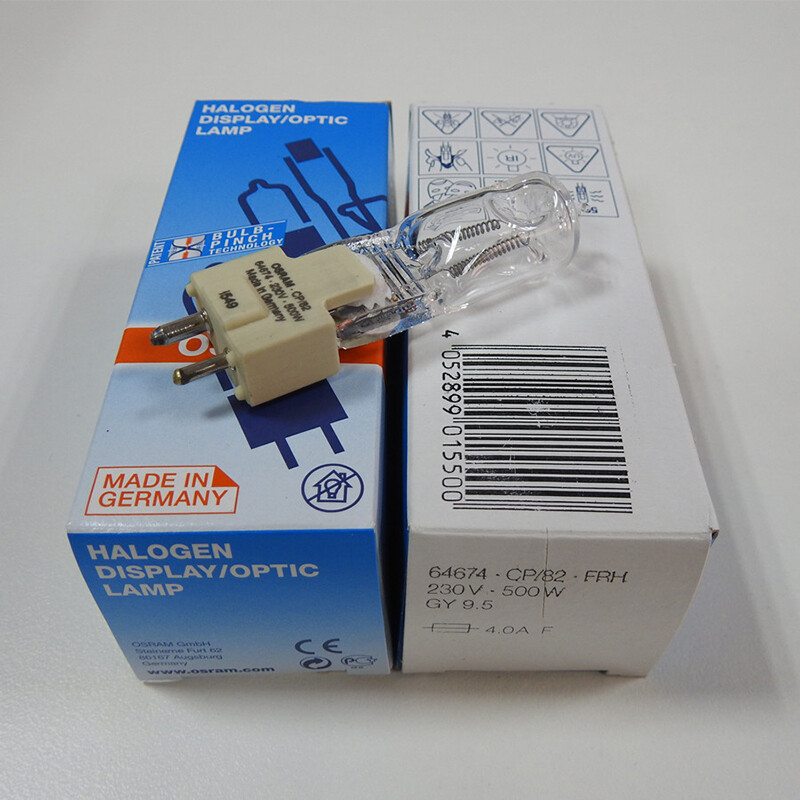 OSRAM 64674 CP/82 FRH 230V500W Spotlight Stage Effect Light Theater Display Lamp
