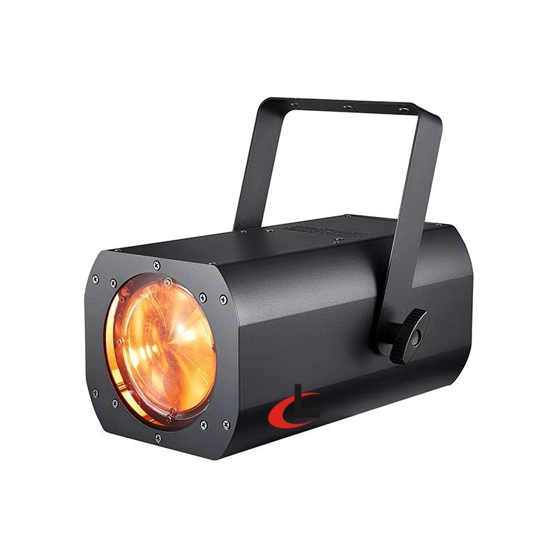 200W COB LED Zoom Par Light DMX Disco Party Wedding Spot Light Warm+Cool White