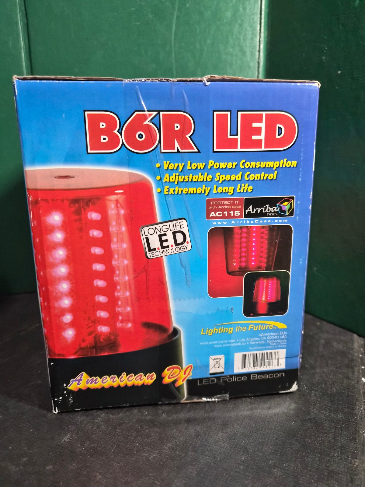 American DJ B6R LED Red Light Beacon