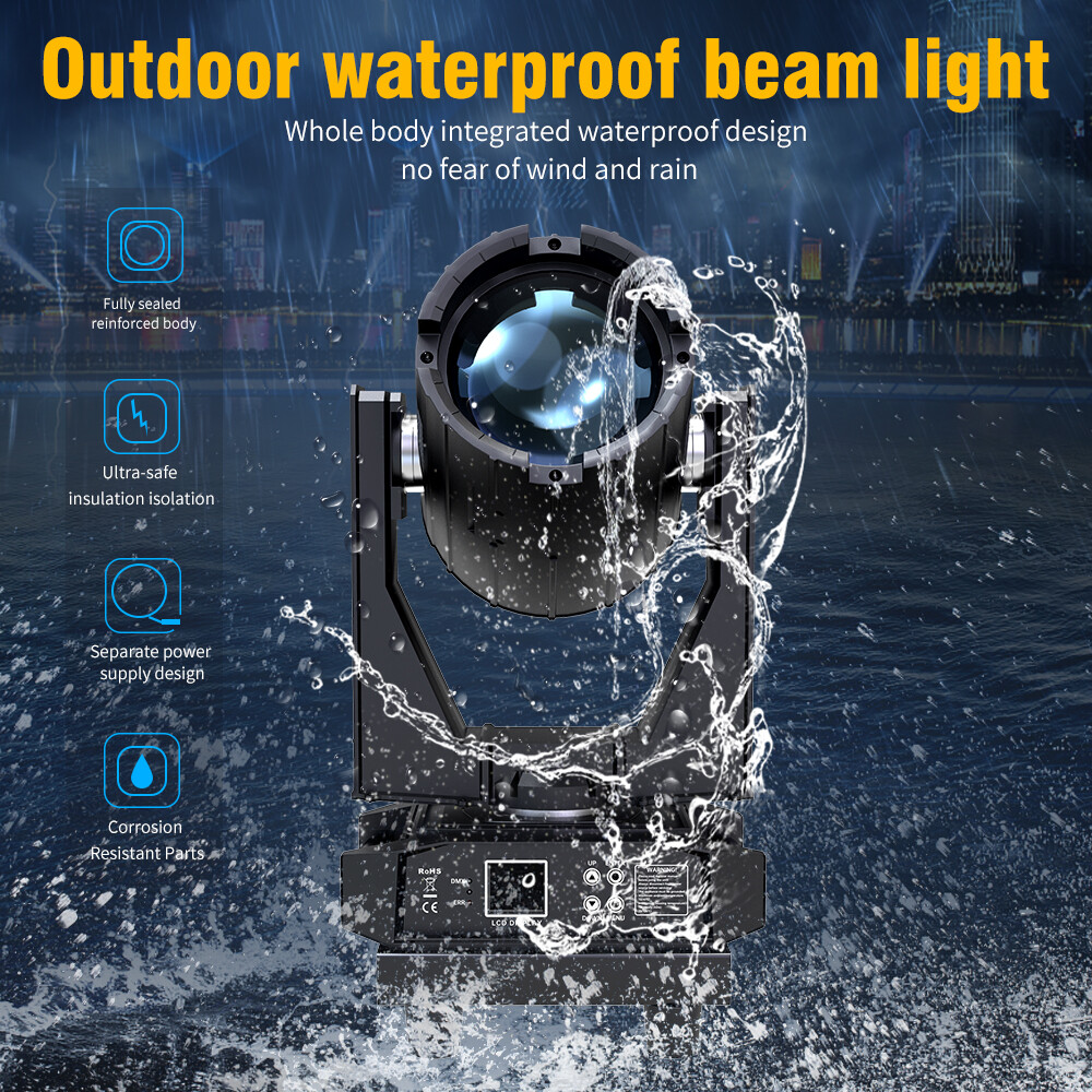 IP65 380W Moving Head Light Sky Sharpy Super Beam DJ Stage Waterproof Outdoor