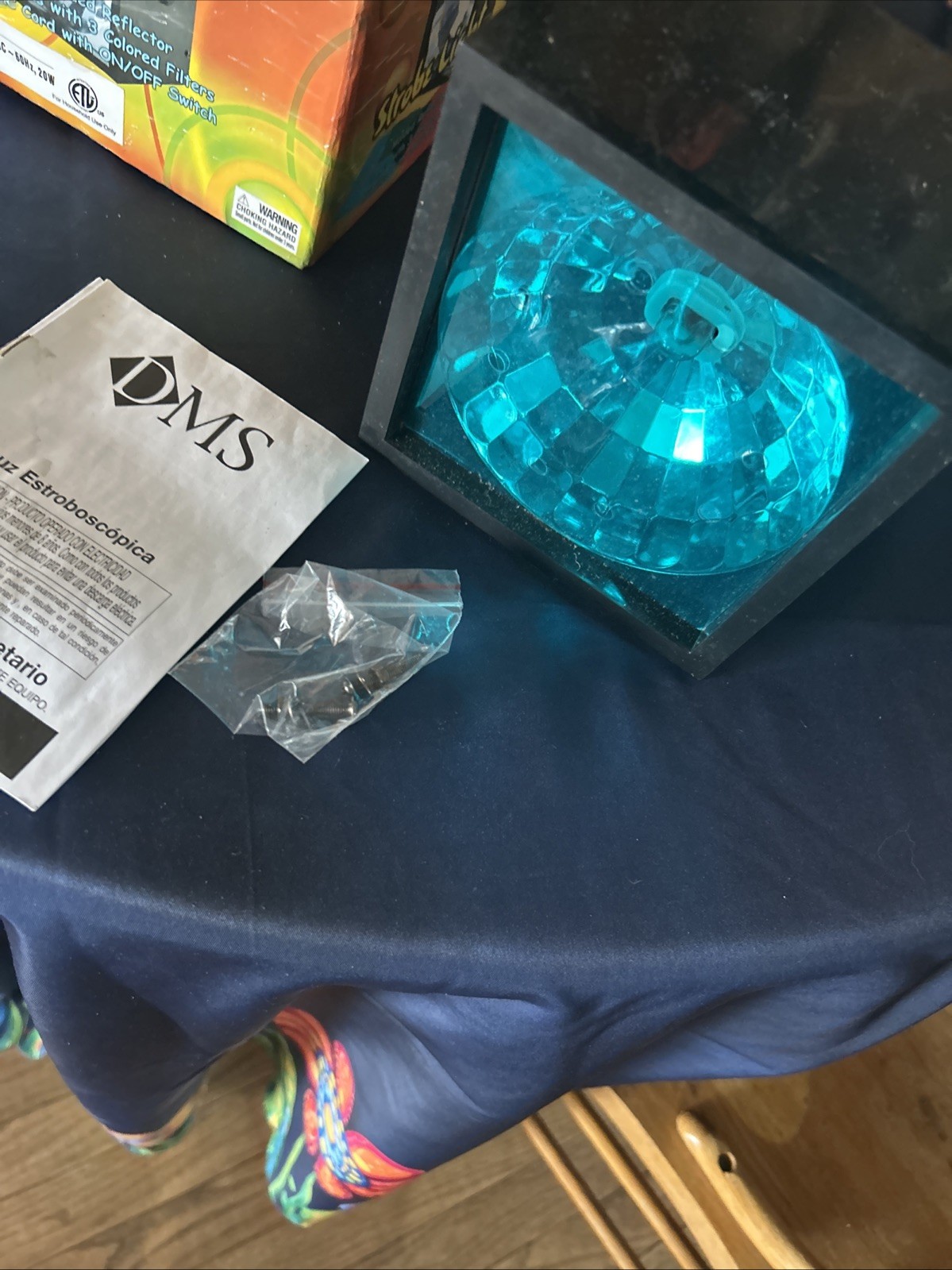 Vintage Strobe Light Retro Old School DMS
