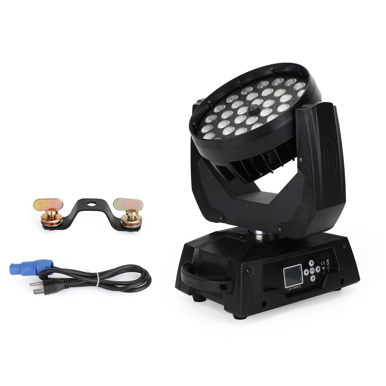 36 x 10W RGBW 4in1 LED Zoom Moving Head 360W Wash Stage Light DMX 15CH EP