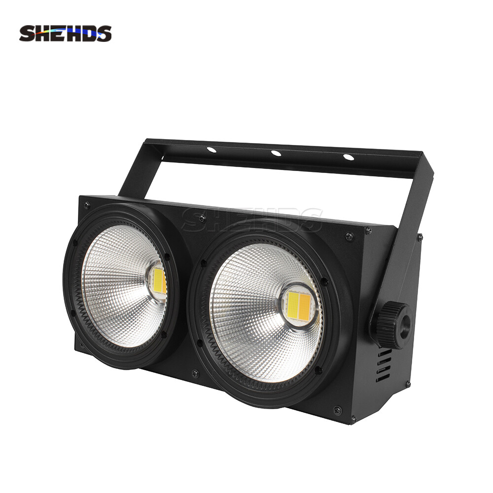 200W COB LED Par Light DMX Audience Blinder Lighting Warm Cool White Wedding