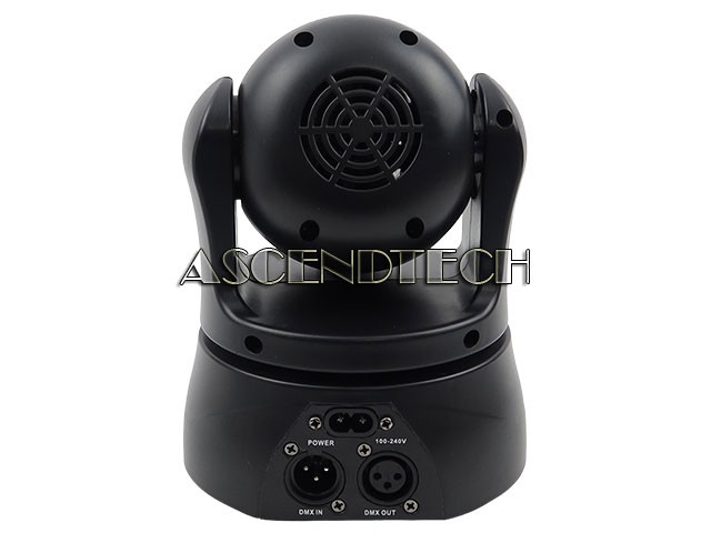 UKING ZQ02319 DMX SOUND ACTIVATED AUTO MODE 40W RGBW LED MOVING HEAD STAGE LIGHT