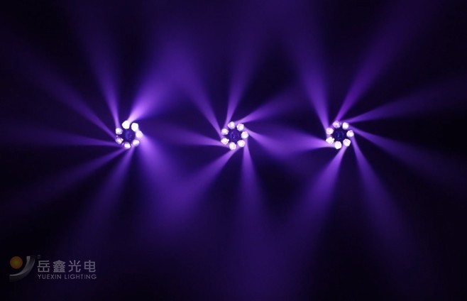 7x 40w Led Wash with 10W Laser Moving Head Light Indoor for Disco Dj DMX