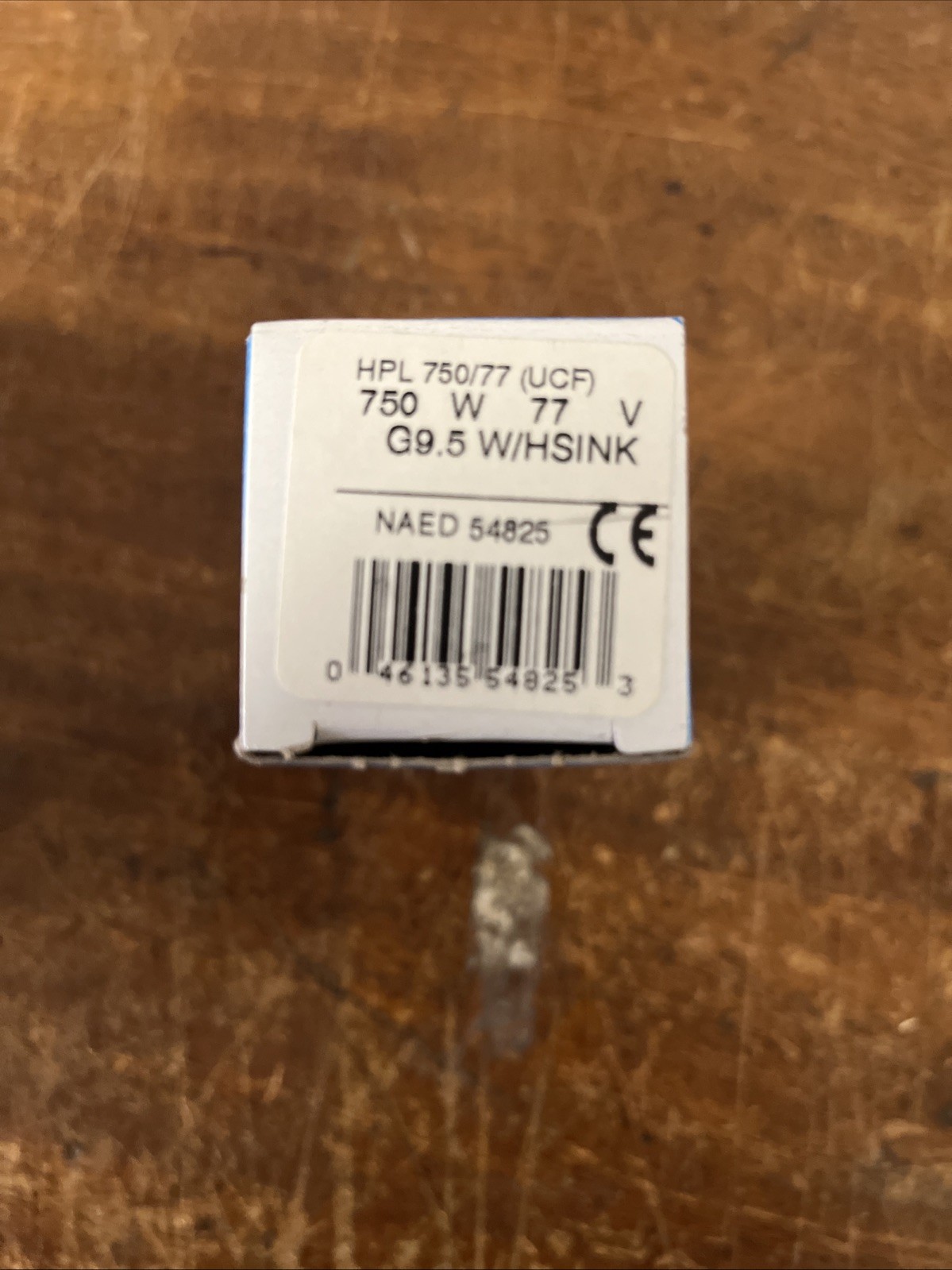 54825 Osram HPL 750/77 (UCF) HPL G9.5 Clear Halogen Lamp