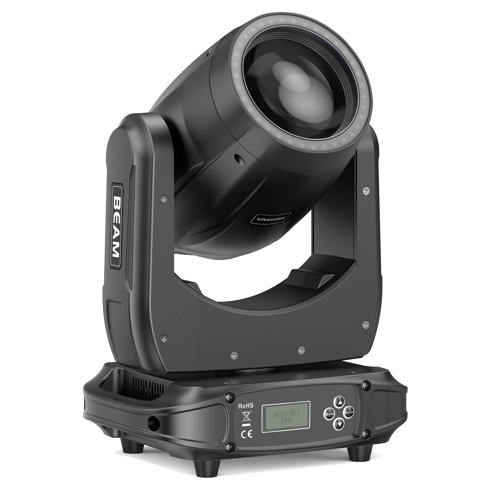 200W LED Beam Moving Head 8 Prism Gobo DMX Stage Light Show Concert Flight case
