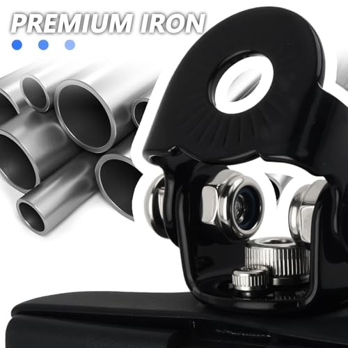 2PCS Car Light Bar Mounts with 5-Hole Design,No-Drill LED Light Bar Mounting