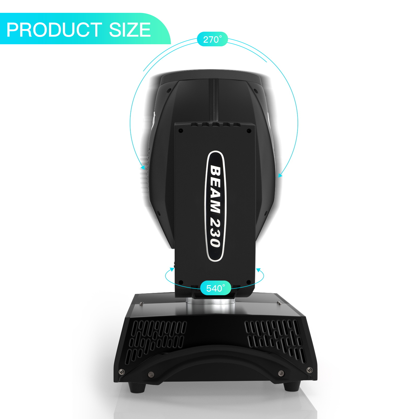 7R 230W Moving Head Beam Sharpy Light 8 Prism Strobe DMX Stage DJ Party