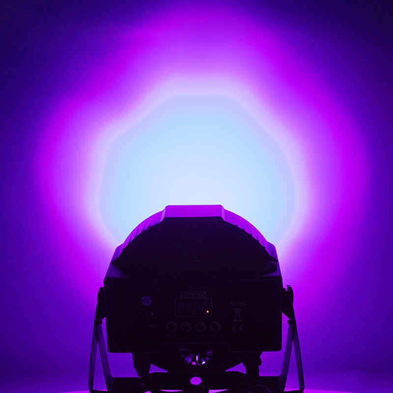 SHEHDS LED 7X18W RGBWAUV Par Light Wash for DJ Disco Stage Home Party Show