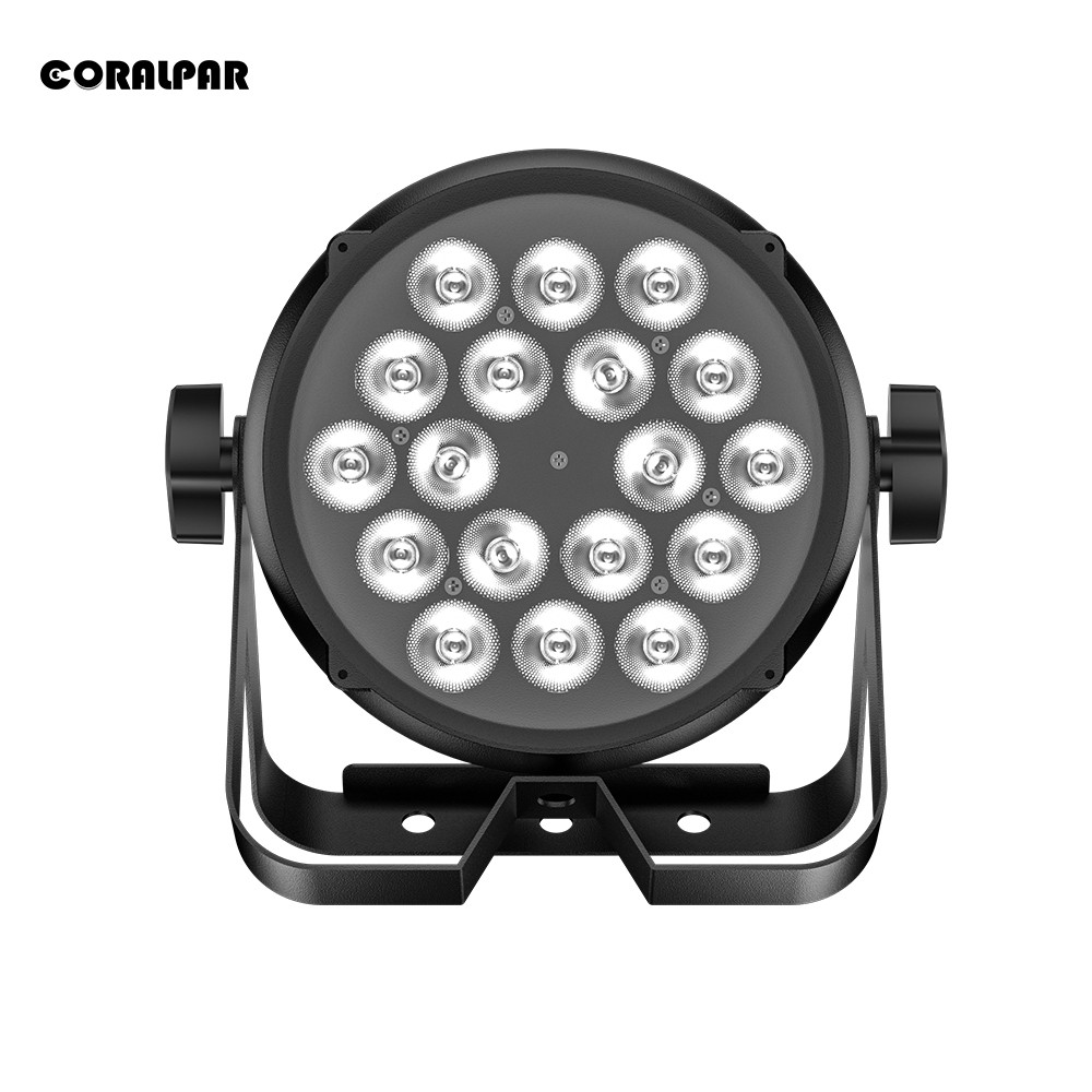 SHEHDS 4PCS/8PCS Waterproof LED 18x12W RGBWAUV 6in1 Wash Par Lighting Park Bar