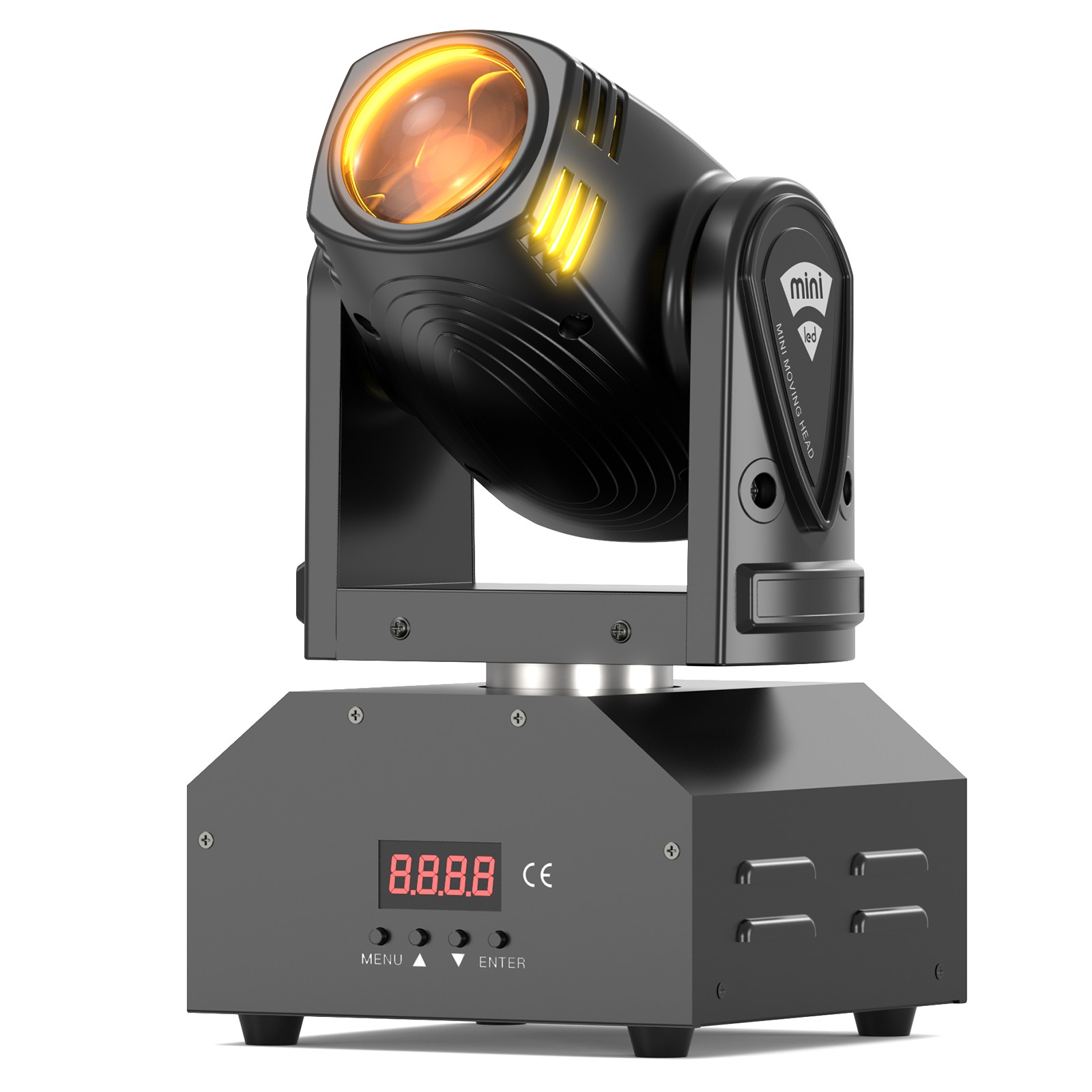 1PC LED Moving Head Light RGBW Beam Stage DMX Spot Lighting DJ Disco Club Party