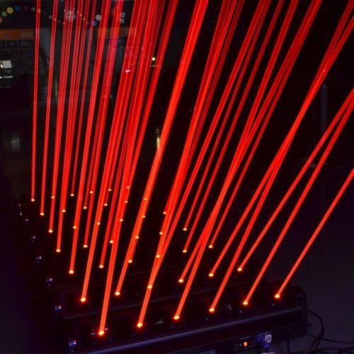 Laser Moving Head Light Bar 6x500mw 6 Eyes Stage Beam DJ Disco Party Light