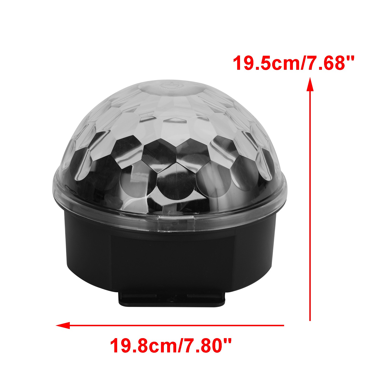 Disco DJ Stage Lighting RGB Crystal Magic Ball Effect Light LED Light US