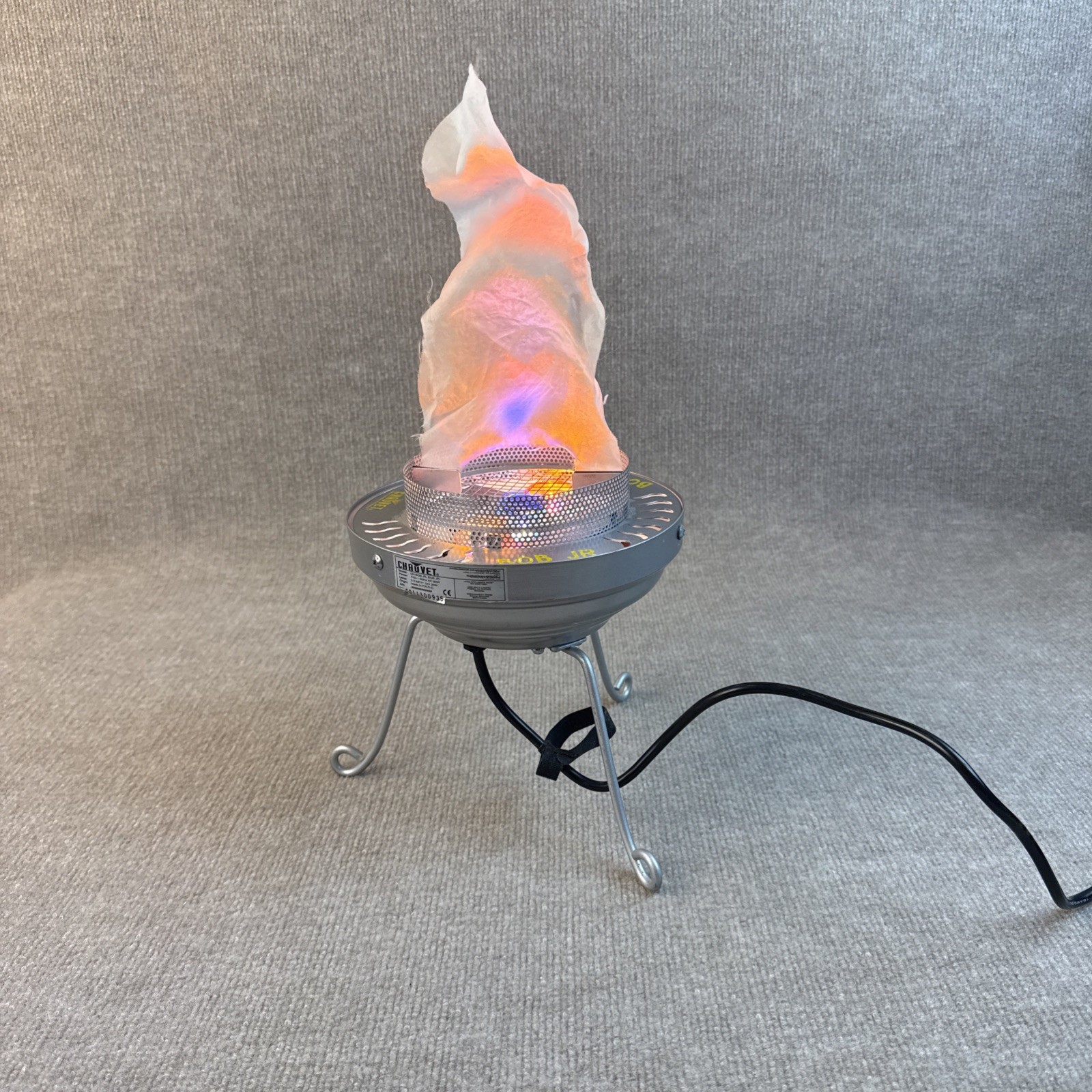 VTG Chauvet BOB-JR Simulated Flame Light DJ DISCO Halloween Lamp Effect Prop