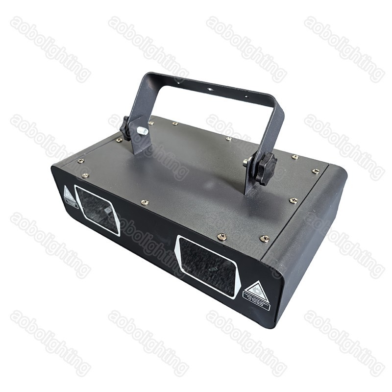 Party Stage Light Laser Projector Dual Head 500mW RGB KTV DJ Disco Show Lighting