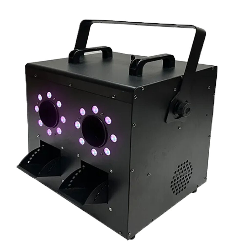 4in1 Led 1500W Fog Bubble Machine Remote DMX Smoke Bubble Maker for Party Stage