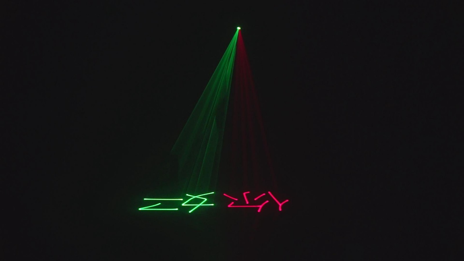 4pc rechargeabe full color laser light app dj stage 500mw RGB laser beam lights