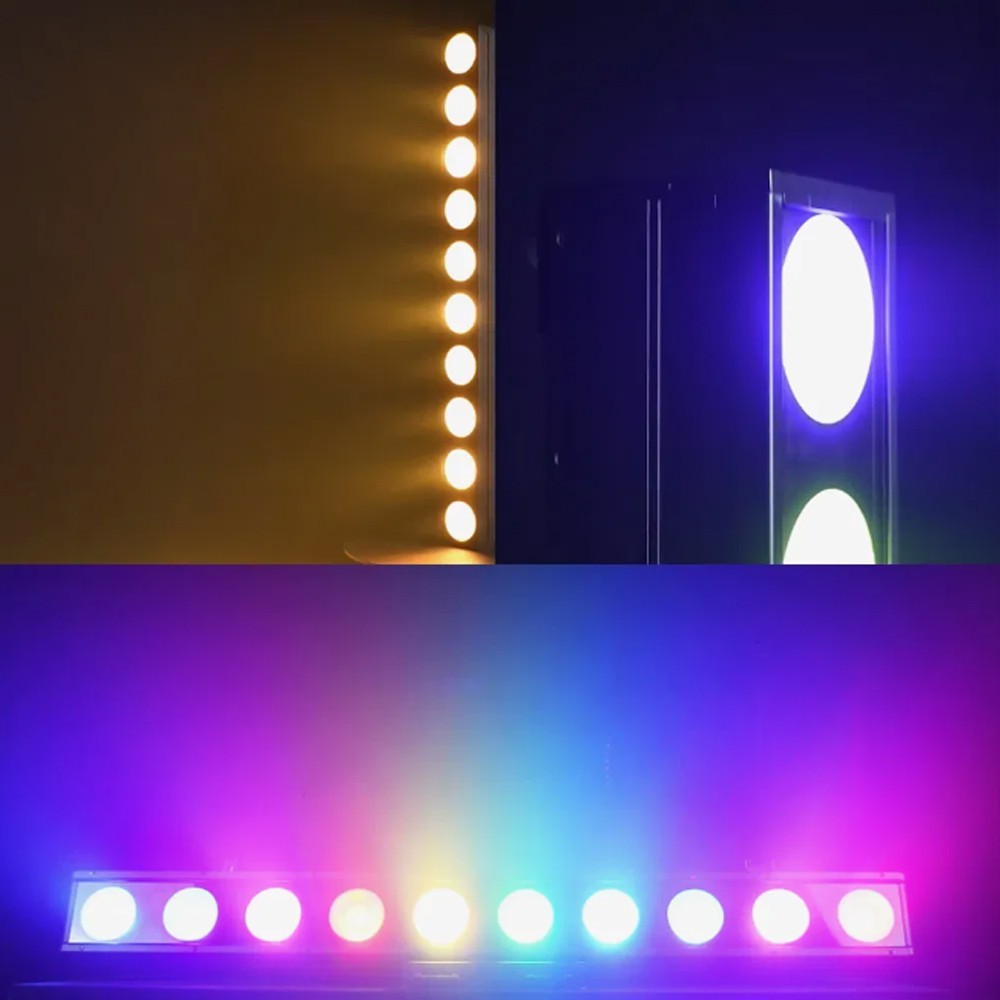 500W Waterproof Stage Light Colorful LED COB Wall Washer Light Bar Ironman