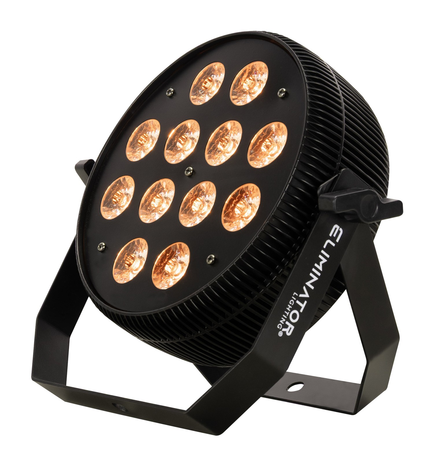 Eliminator Lighting LP Hex 12 Plus RGBWA+UV DJ Par Wash Up-Light+DMX Cable