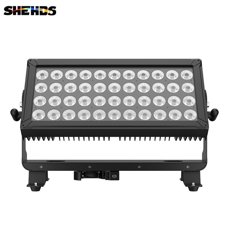 SHEHDS IP65 44x10W LED RGBW Flood Light / Frost Lens Waterproof Show Party Disco