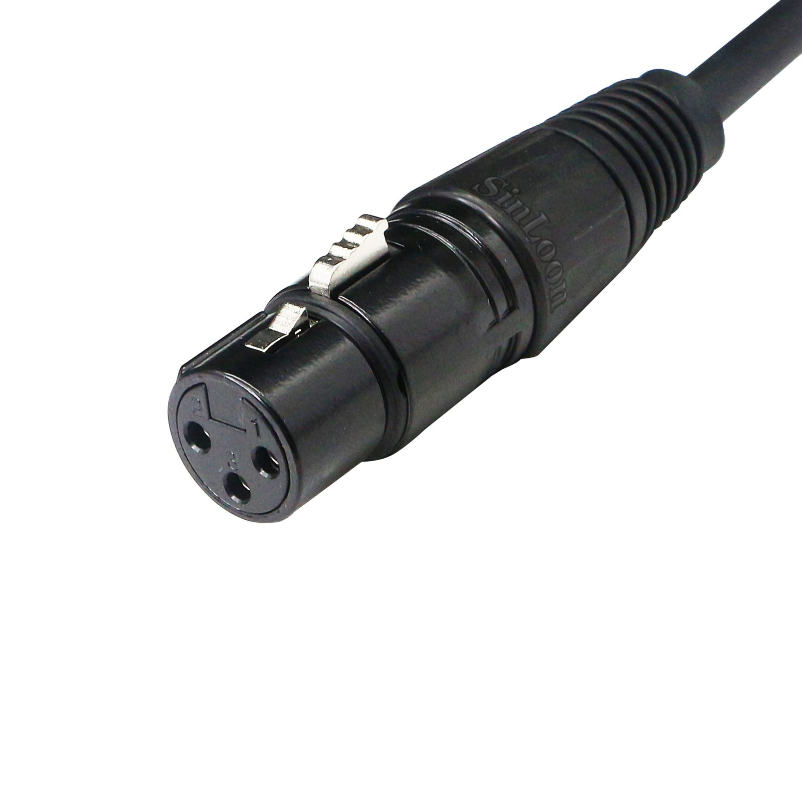 1.5M DMX Stage Light Cable 3-Pin Female to 5-Pin Male XLR Turnaround Cord