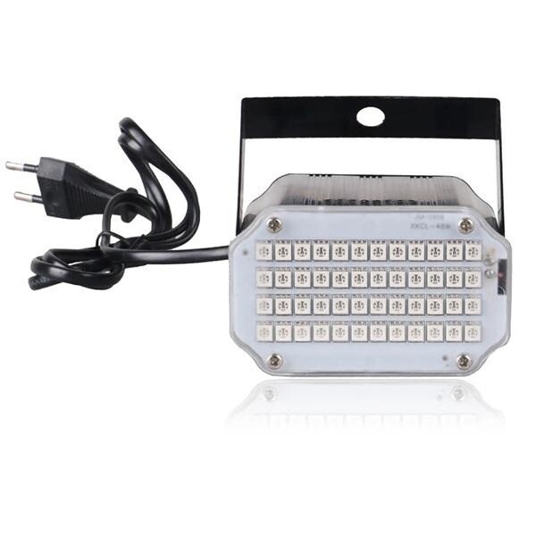 48 RGB UV LED Disco Stage Light Effect Party Strobe Lights with Remote Control