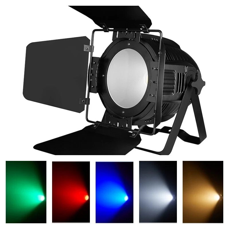 200W LED 6in1 RGBWA +UV COB Par Light Ultraviolet Lamp For DJ Disco Party Stage