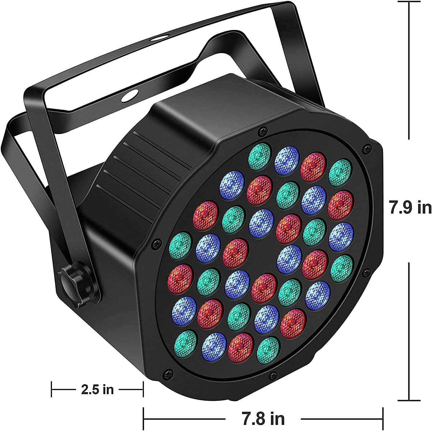 108W Beam Stage Light 36LED RGB Par Light DMX512 Party DJ Disco KTV Lights