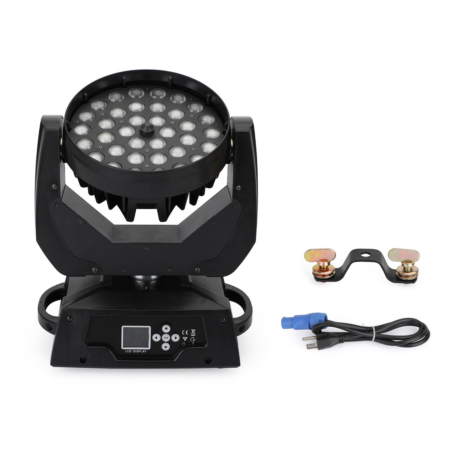 36 x 10W RGBW 4in1 LED Zoom Moving Head 360W Wash Stage Light DMX 15CH EP