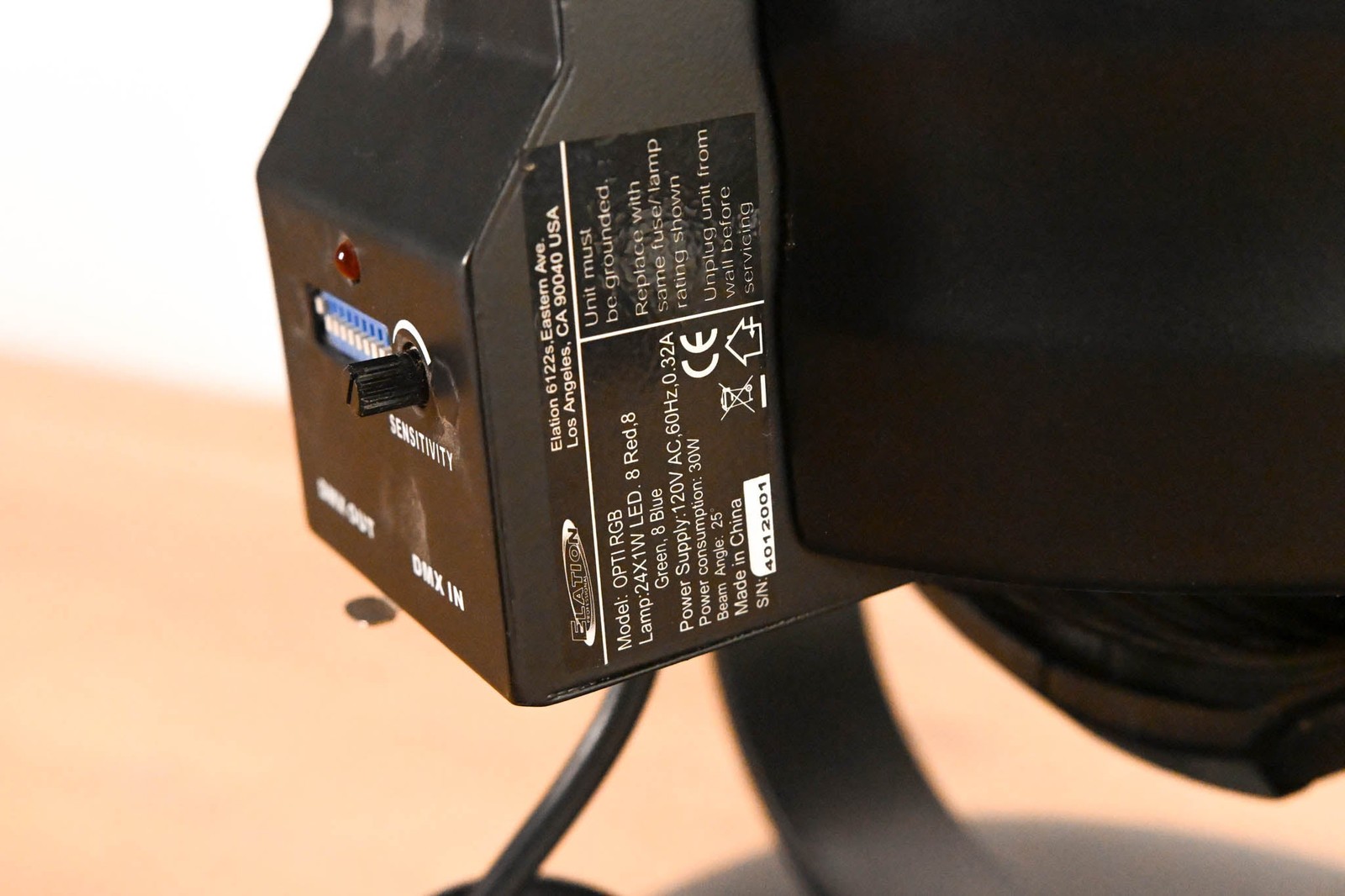 Elation OPTI RGB High Output LED Color Changer CG010AZ