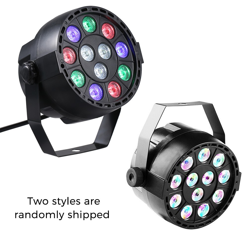 AC90-240V 12 LEDs Par Lights 8 Channel RGBW Color Mixing Stage Lighting With DMX