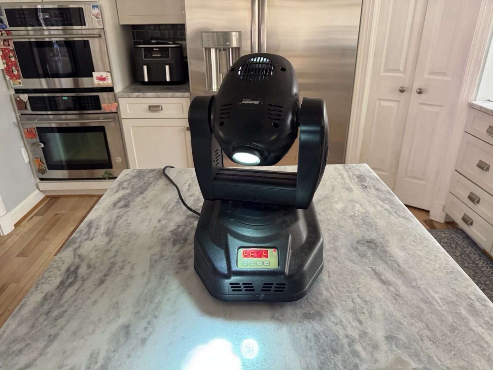 Eliminator Lighting HULK-150 Moving Head Spot Light DJ Party Fixture – See Video