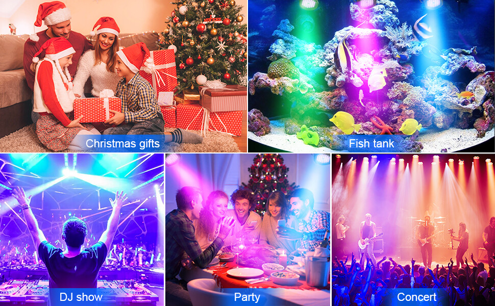 RGBW LED Uplights 14x15W Outdoor IP65 Waterproof Stage Par Light dj Party Lights