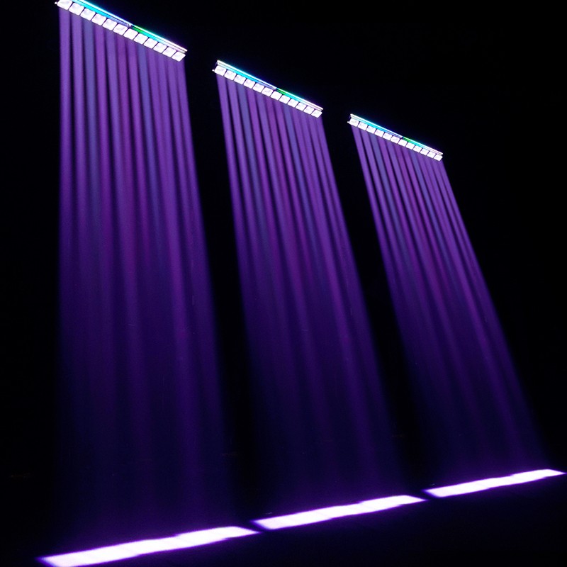 12x40W RGBW 4in1 LED Zoom Beam Moving Head Light Wash For Disco Bar DJ Party