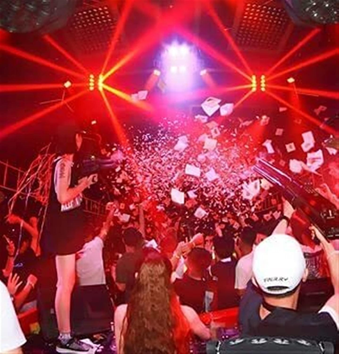 6 Laser LED RGB Stage Lights Sound Activated Laser Beam Light DMX 512 KTV Disco