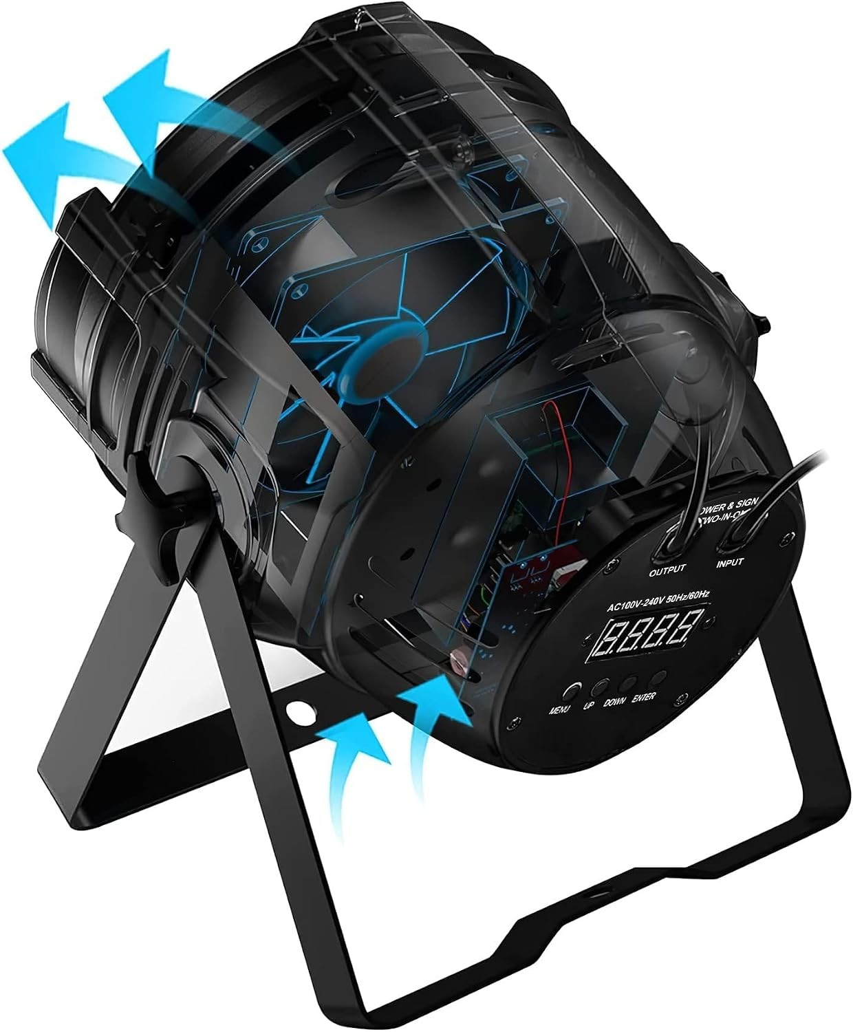 Stage Light DJ Washing Strobe Lights 54 LED Super Bright 5000 Lumens Par Light