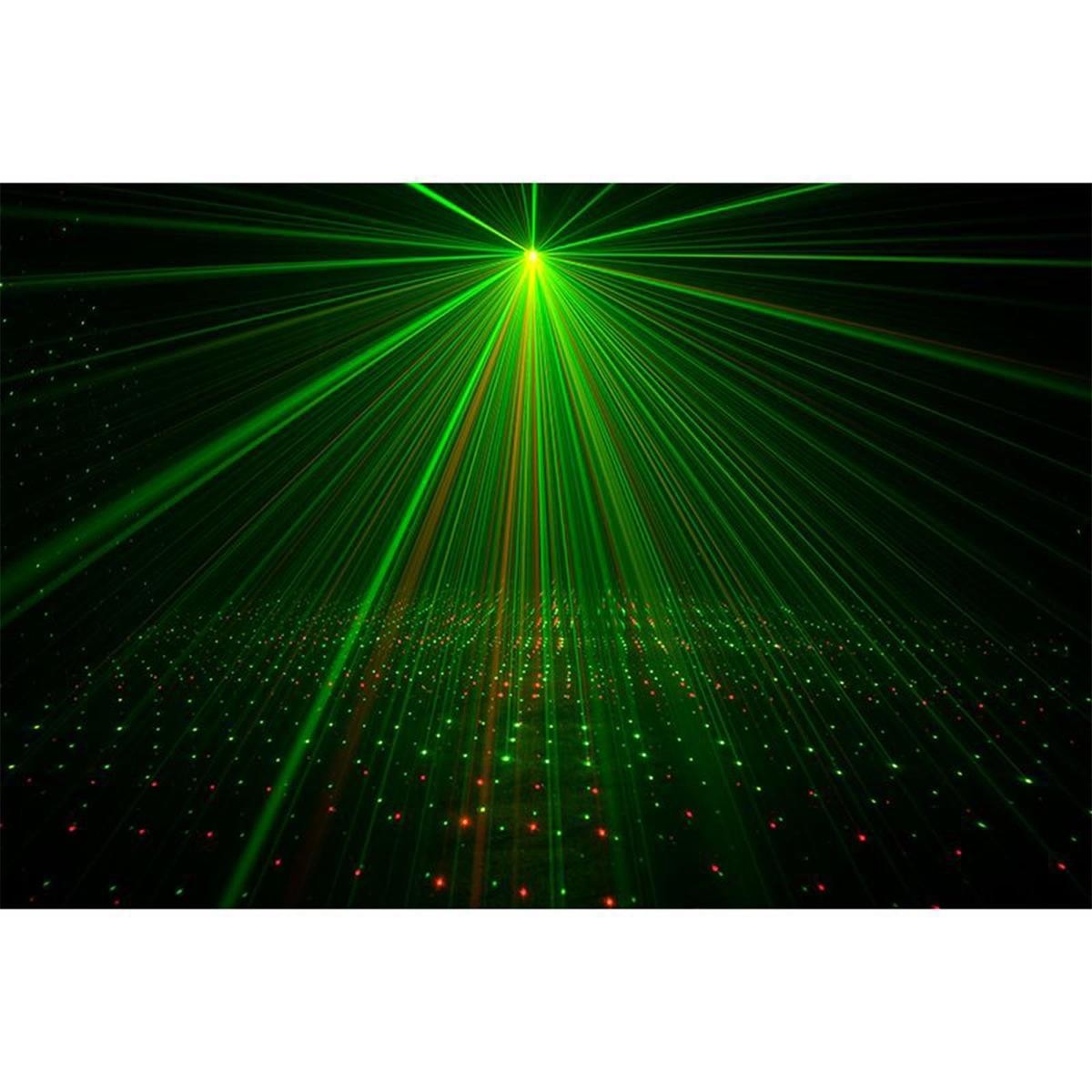 Eliminator Lighting Micro Galaxian Three Green & Red Laser