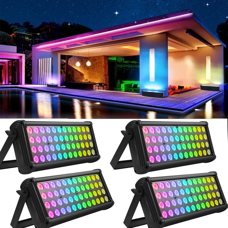 Wall Wash Bar Light 48LED RGB DMX512 DJ Party Disco Stage Show Display Lights